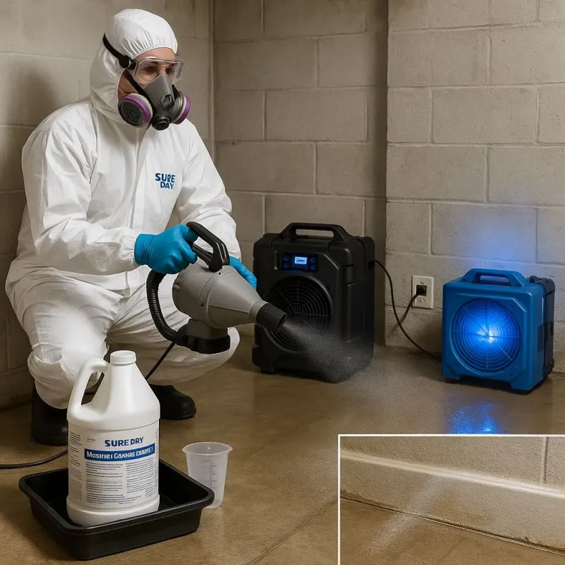 Sanitization and Odor Removal process in Mansfield, OH
