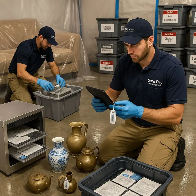 Content Protection and Restoration process in Mansfield, OH